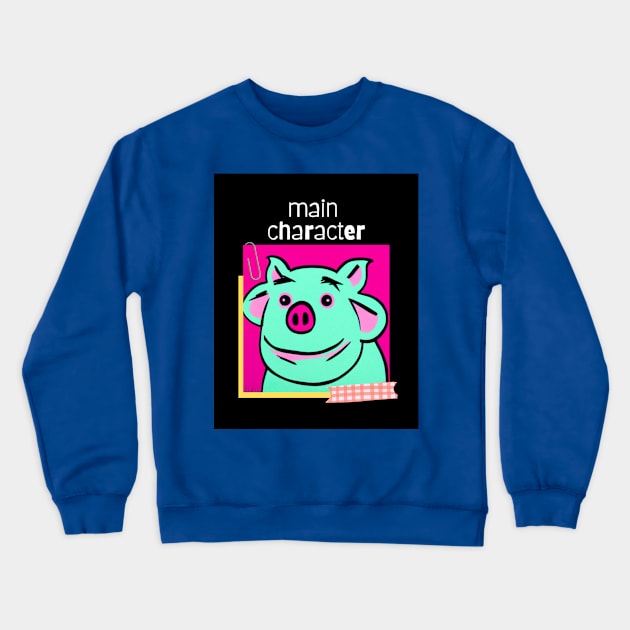 Main Character Crewneck Sweatshirt by TheSoldierOfFortune